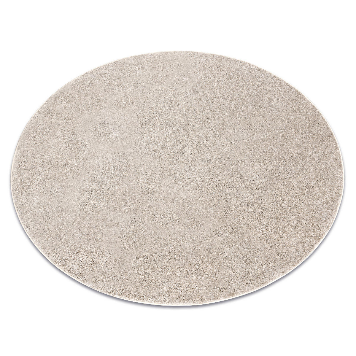 TEPPICH rund SANTA 133 cm - Beige, Textil (133/133cm) - rugsX