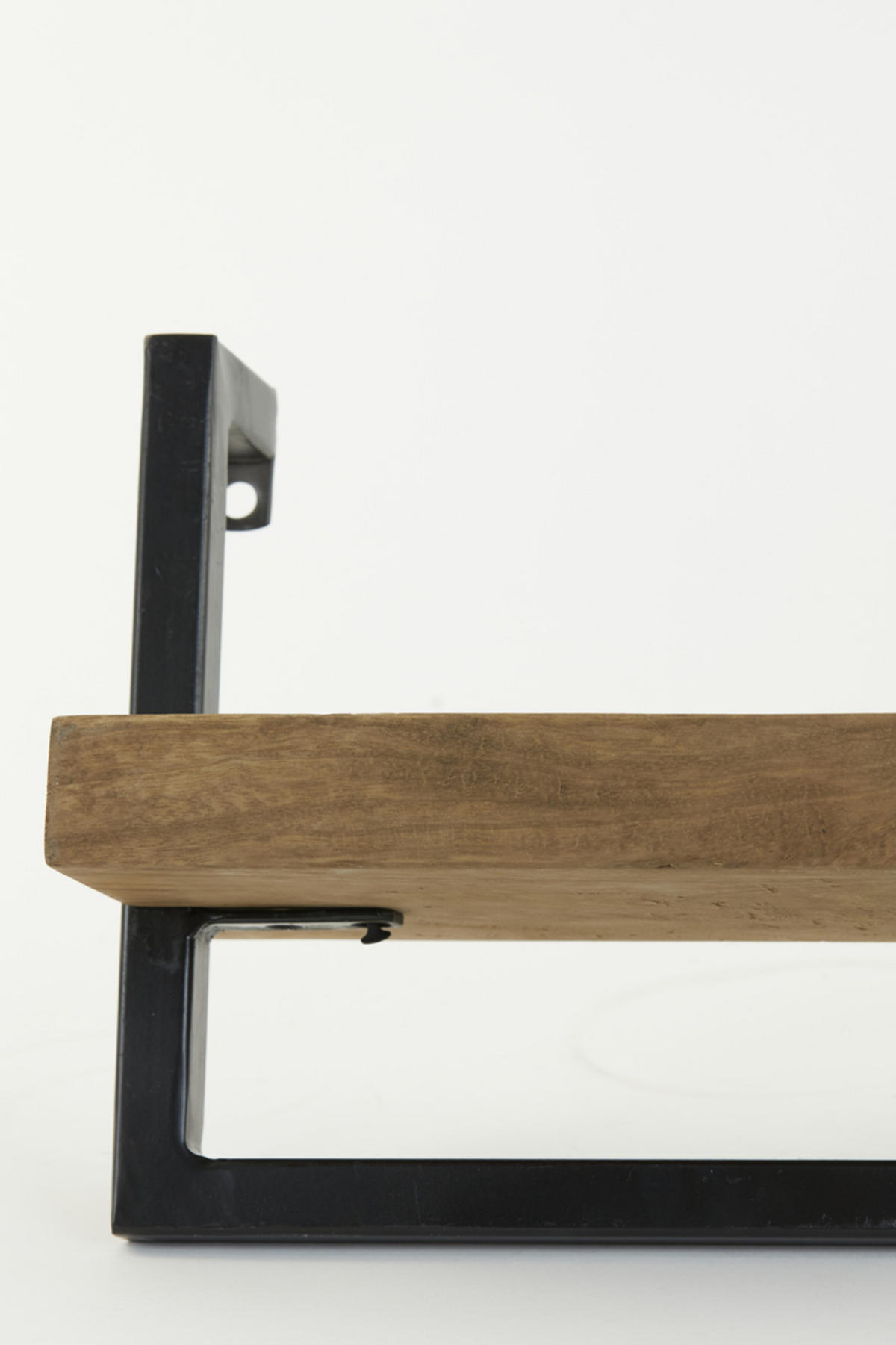 WANDREGAL Maddison Braun 80/15/24 cm - Braun, Metall (15/24/80cm) - Light & Living
