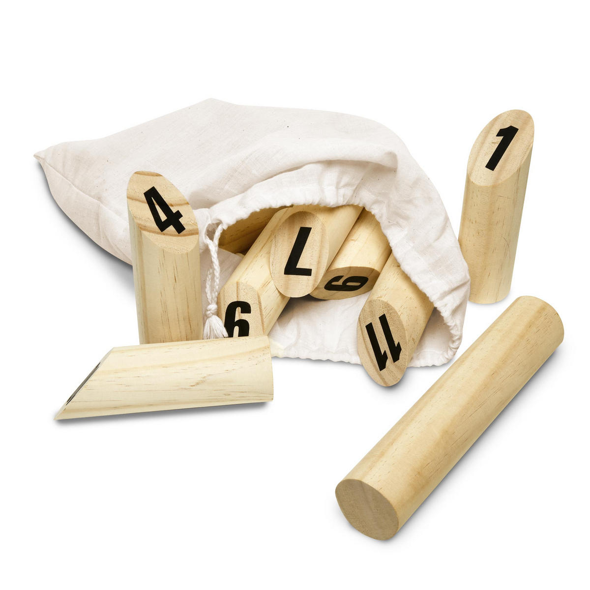 WURFSPIEL Tölky - Naturfarben, Holz (10/25cm) - Toyfel