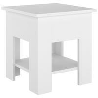 COUCHTISCH Weiß 40x40x42 cm Holzwerkstoff - Weiß, Holzwerkstoff (40/40/42cm) - furnicato