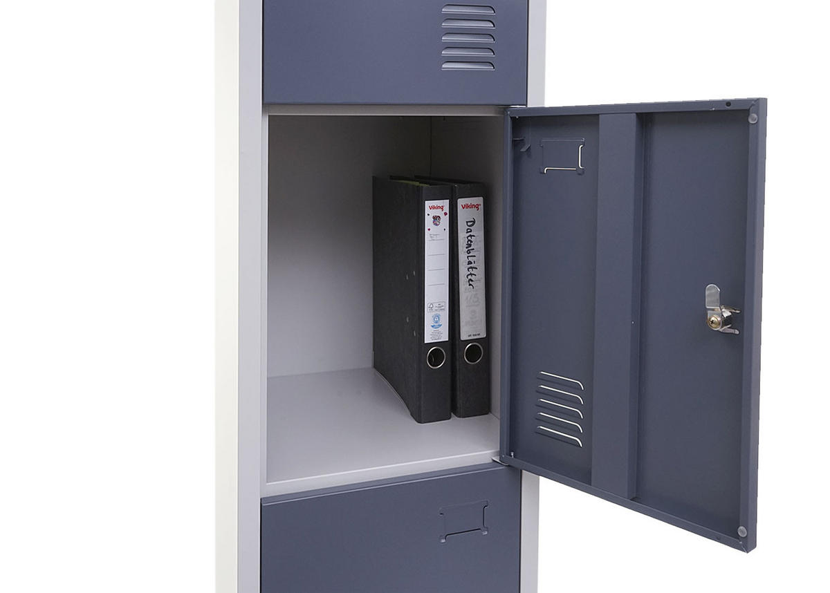 SPIND Saturn HxBxT 180x38x45cm Metall Anthrazit-Grau - Anthrazit, Metall (38/180/45cm) - PROREGAL