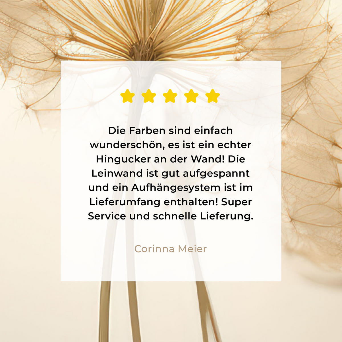 LEINWANDBILD Sonnenlicht - Löwenzahn - Botanisch - Blumen 40x60 cm - Creme, Textil (40/60cm) - MuchoWow