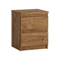 NACHTTISCH Fortaleza-129 - Braun, Holzwerkstoff (40/52/40cm) - Lomado