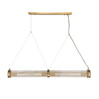 DOPPELGLAS Metall Messing Rohraufhängung - Goldfarben, Metall (20/120/120cm) - Signature