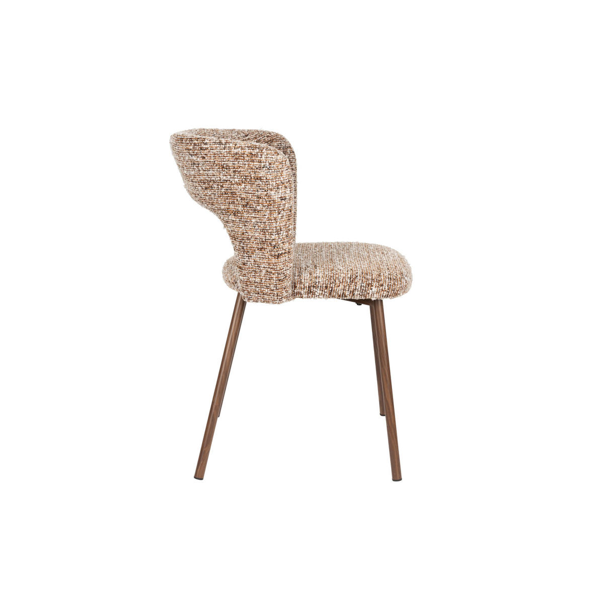 ESSZIMMERSTÜHLE Chelsea Braun - 2 er Set - Braun, Kunststoff (52.5/78.5/54.5cm) - Housecraft Living
