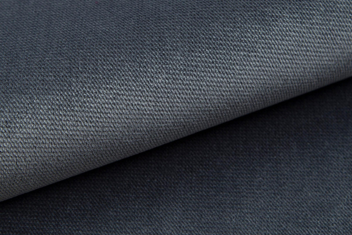 BOXBETT REEL 160/200 in Velours Dunkelgrau H4 - Dunkelgrau, Holz/Holzwerkstoff (160/200cm) - Deine Möbel 24