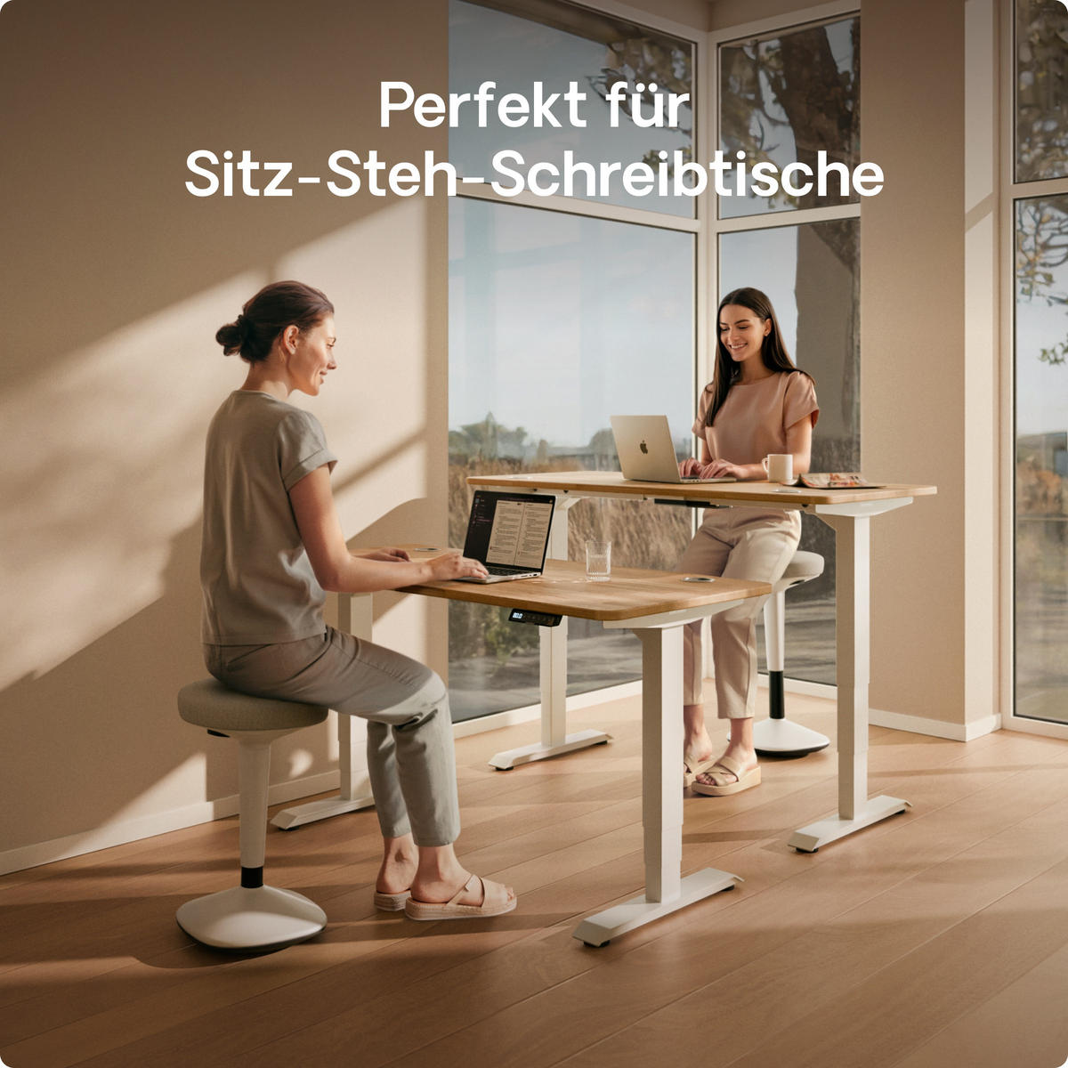 ERGONOMISCHER Balancehocker, Grau - Grau, Kunststoff (37/58/37cm) - Desktronic