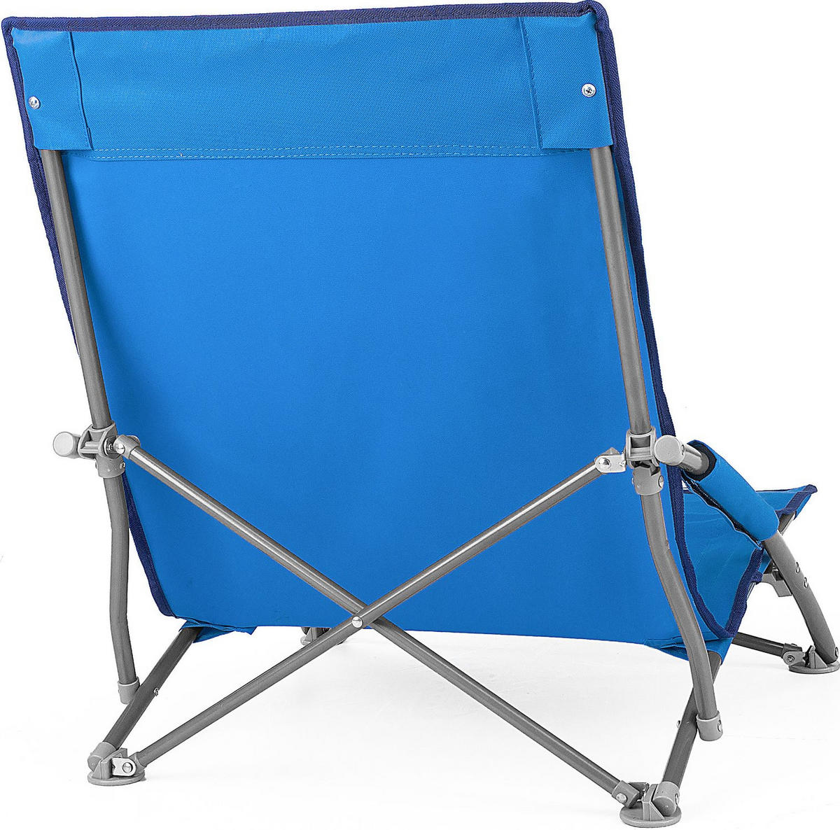 GARTEN-RELAXSESSEL bis 125 kg - Blau, Textil (50.5/57.5/92cm) - Outtec