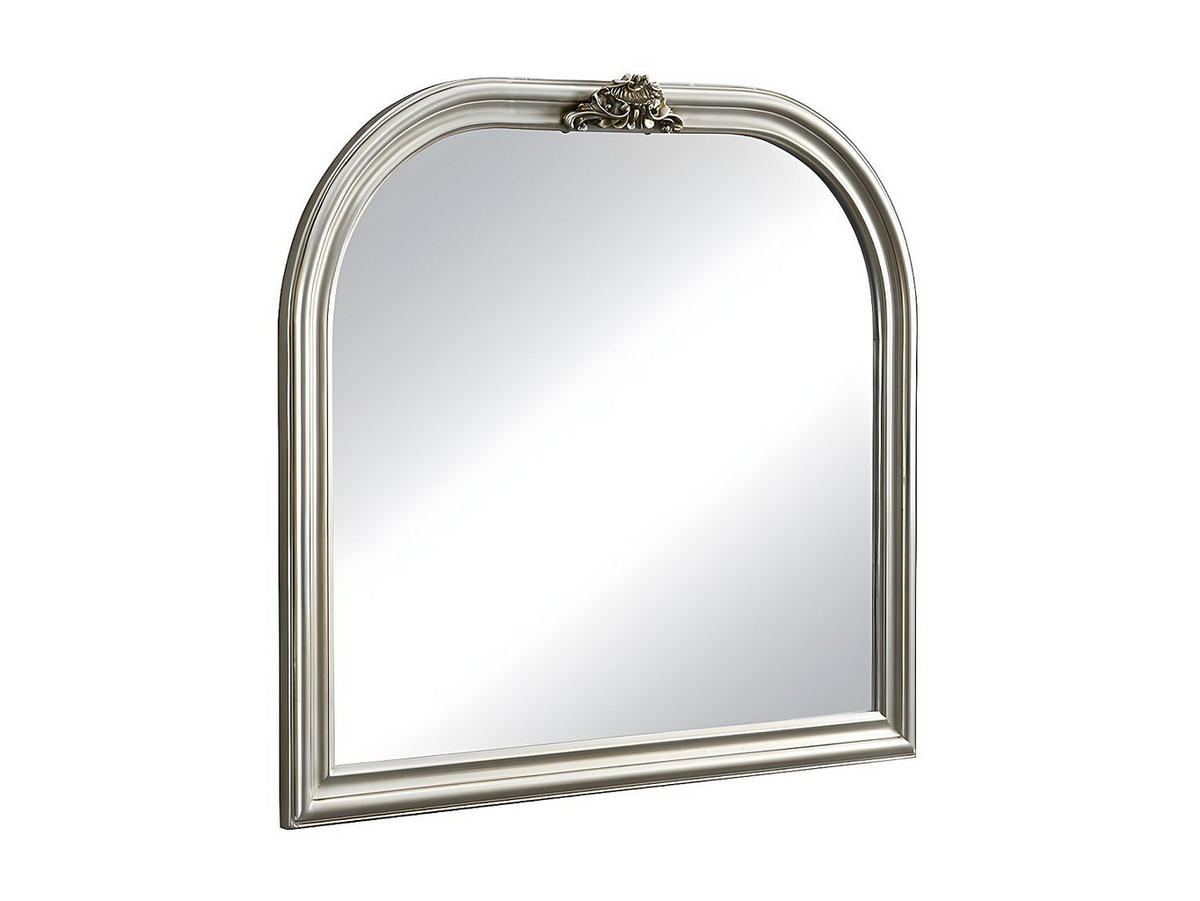 SPIEGEL - H. 81 cm - Paulowniaholz - Silberfarben - IZEY - Silberfarben, Holz (90/81/1cm) - Vente-Unique