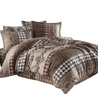 BETTWÄSCHE 5-teilig 200/200 cm ETNIK - Braun, Textil (200/200cm) - ROLFNERS