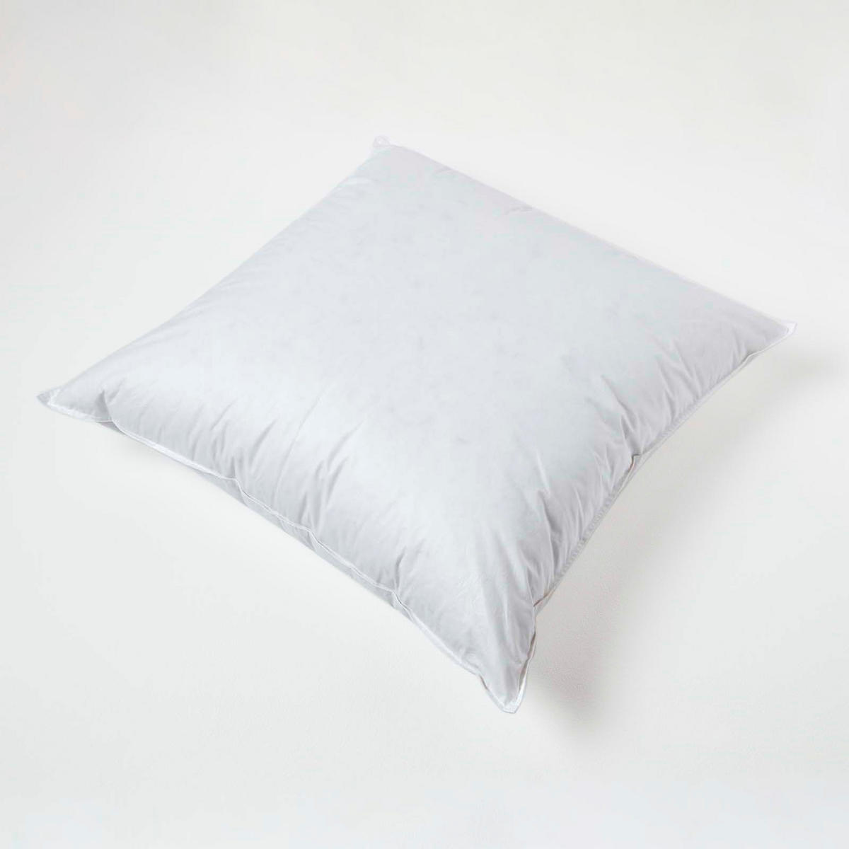 FÜLLKISSEN 65/65 cm – Enten-Daunen - Weiß, Textil (65/65cm) - Homescapes
