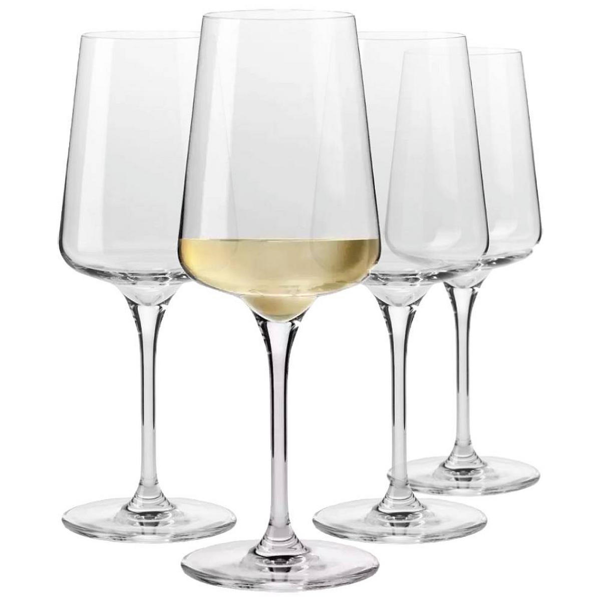 WEINGLÄSER, 4er-Set, 400 ml - Transparent, Glas (0.4L) - Krosno Glass