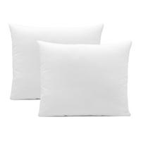 KISSEN, 2er-Set, 35x40 cm, 50% Polyester, 50% Baumwolle, Weiß - Weiß, Textil (35/40cm) - Zollner
