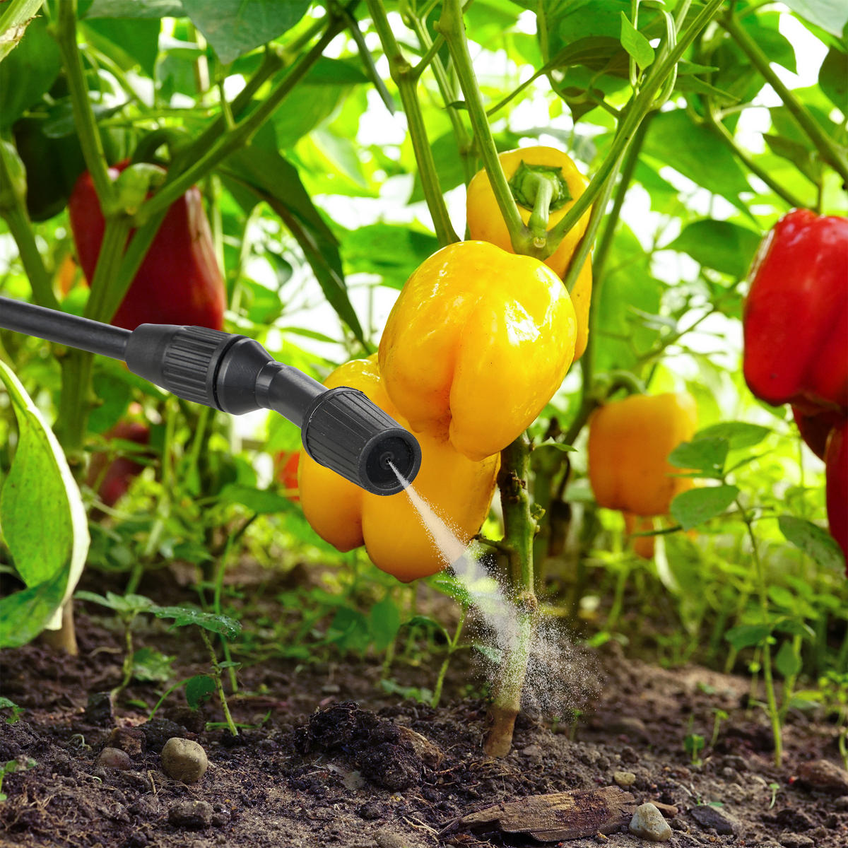 DRUCKSPRÜHER - Weiß, Kunststoff (28/58/18cm) - Relaxdays