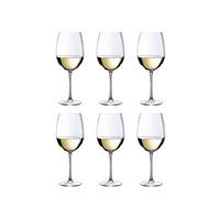 WEISSES WEINGLAS Weiße Weingläser Cabernet Tulip 470 ml - 6 Stücke - Transparent, Glas (0.47L)