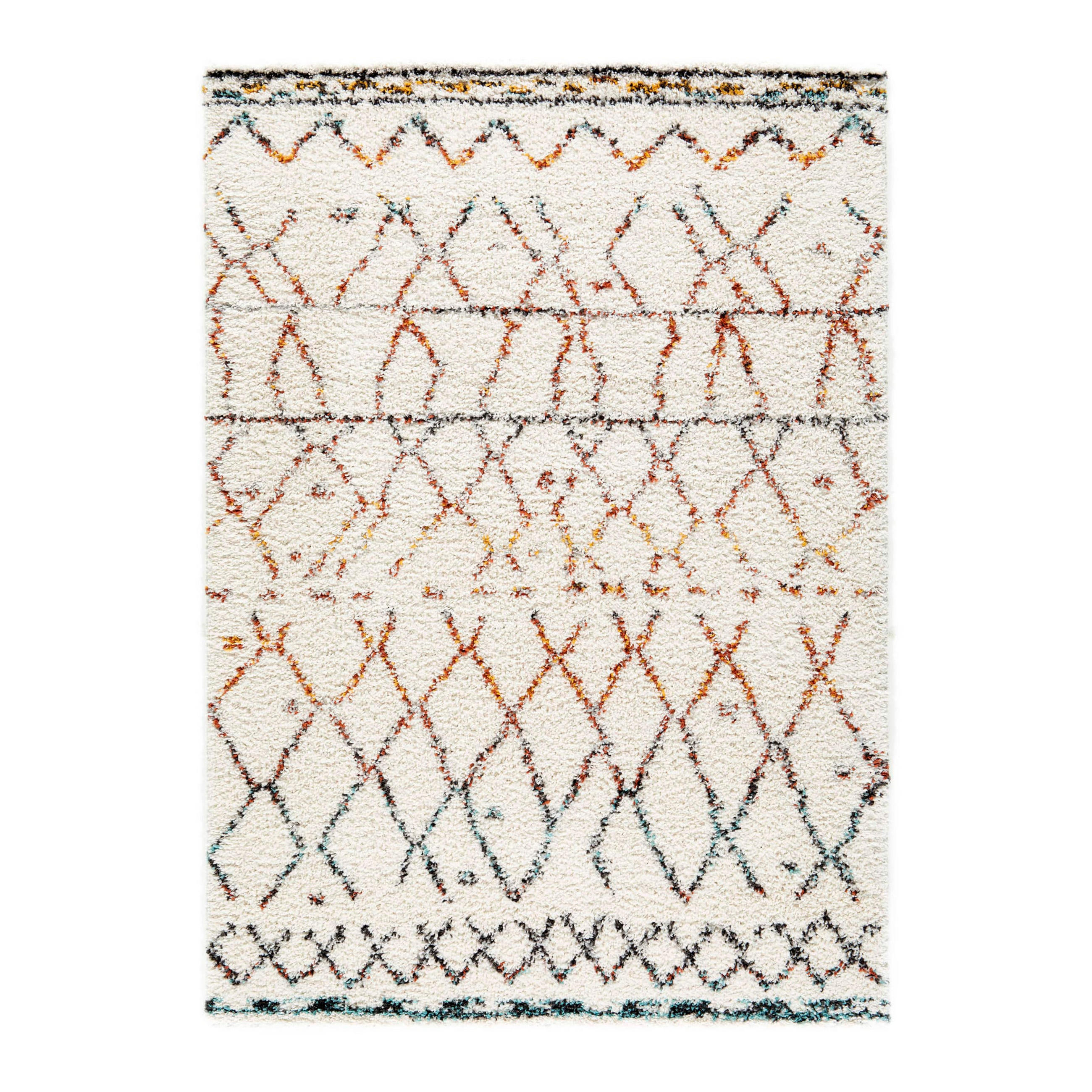 TEPPICH weich dick Ethno-Stil mehrfarbig - Multicolor, Textil (120/170cm) - AFK Living