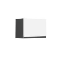 HÄNGESCHRANK R-Line Weiß 60 cm J-Shape, flach - Anthrazit/Weiß, Holzwerkstoff (60/40/31cm) - Vicco