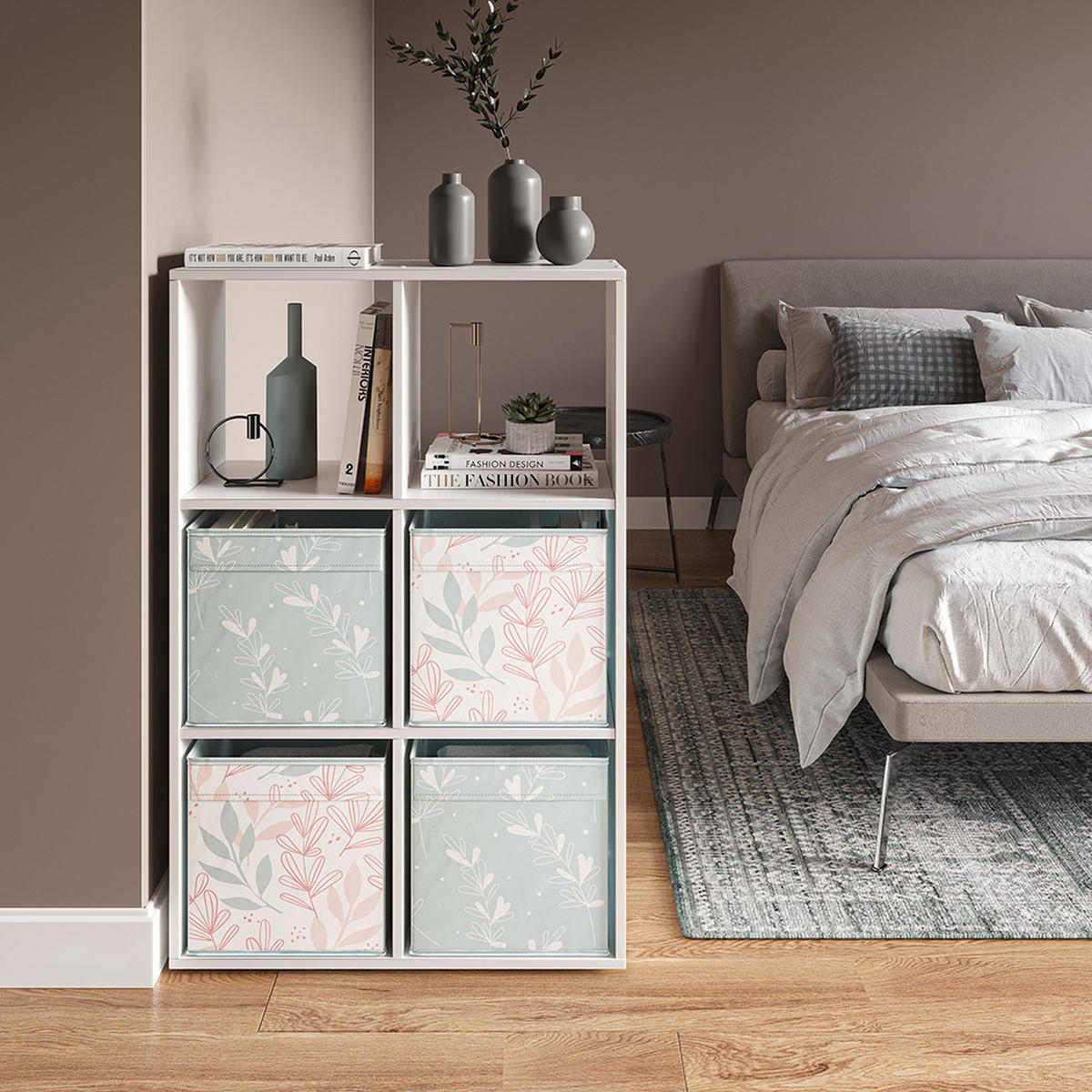 DĚLICÍ STĚNA Bílá - bílá, kompozitní dřevo (72/107.8/29cm) - Vicco