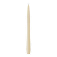 SPITZKERZEN Bisquit 300 x Ø 25 mm, 12 Stück - Beige, Paraffin (2.5/30/30cm) - Wiedemann Kerzen