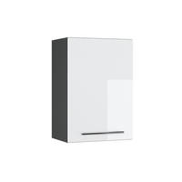 HÄNGESCHRANK Fame-Line Weiß Hochglanz 50 cm - Weiß Hochglanz/Anthrazit, Holzwerkstoff (50/72/34.1cm) - Vicco