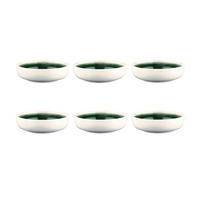 SCHALEN Oxygen Ø17,5cm - 6er-Set - Graugrün - Grün, Keramik (17.5cm) - Björn