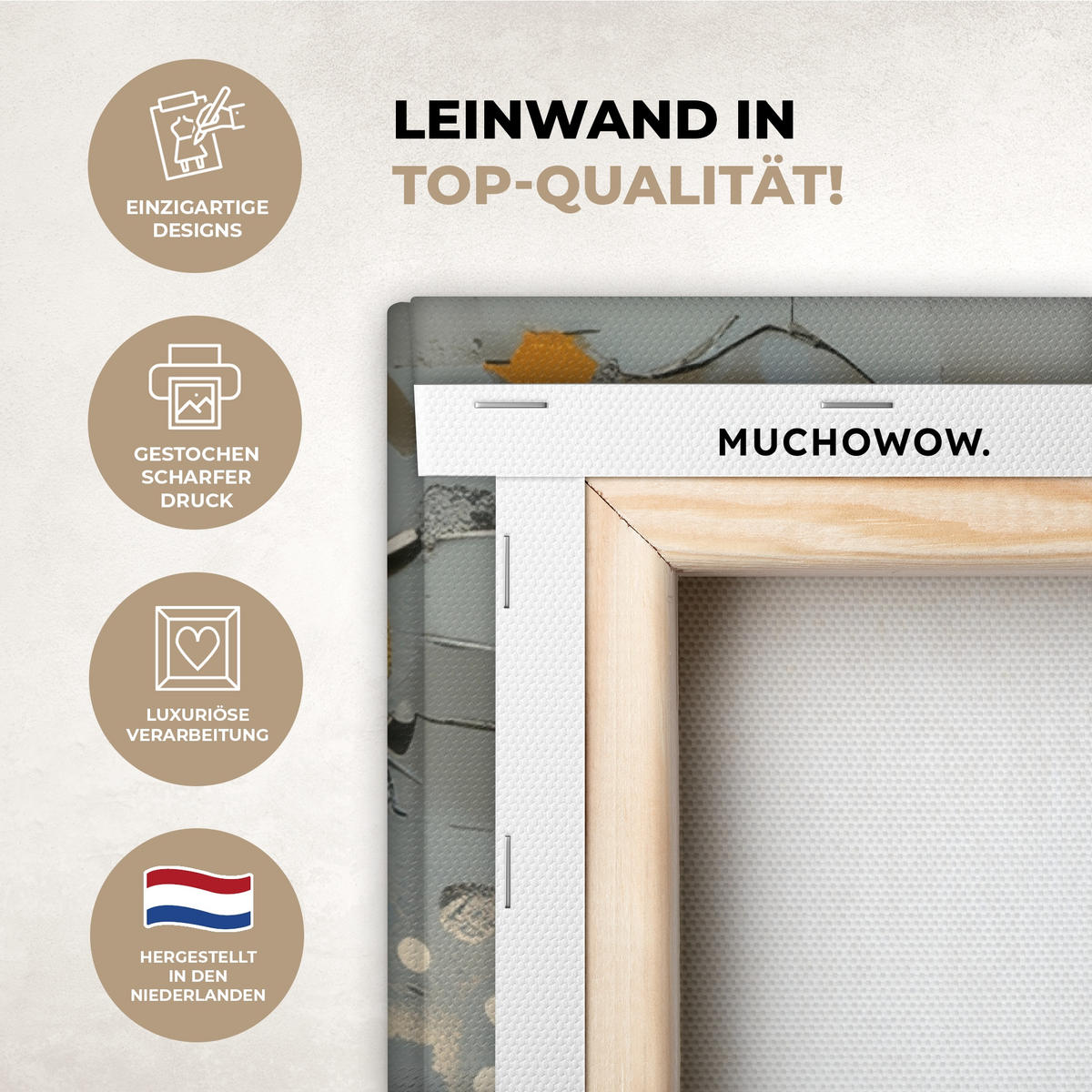 LEINWANDBILD Baum - Graffiti - Banksy-Stil - Ballon-Mädchen Wanddeko Schlafzimmer 60x90 cm - Blaugrau, Textil (60/90cm) - MuchoWow