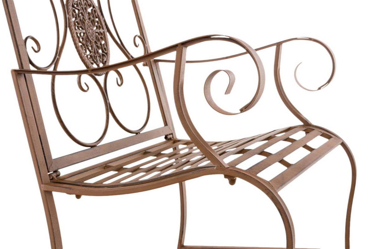 GARTENSTÜHLE Puncho - 2er Set antik braun - Braun, Metall (62/94/53cm) - TPFGarden