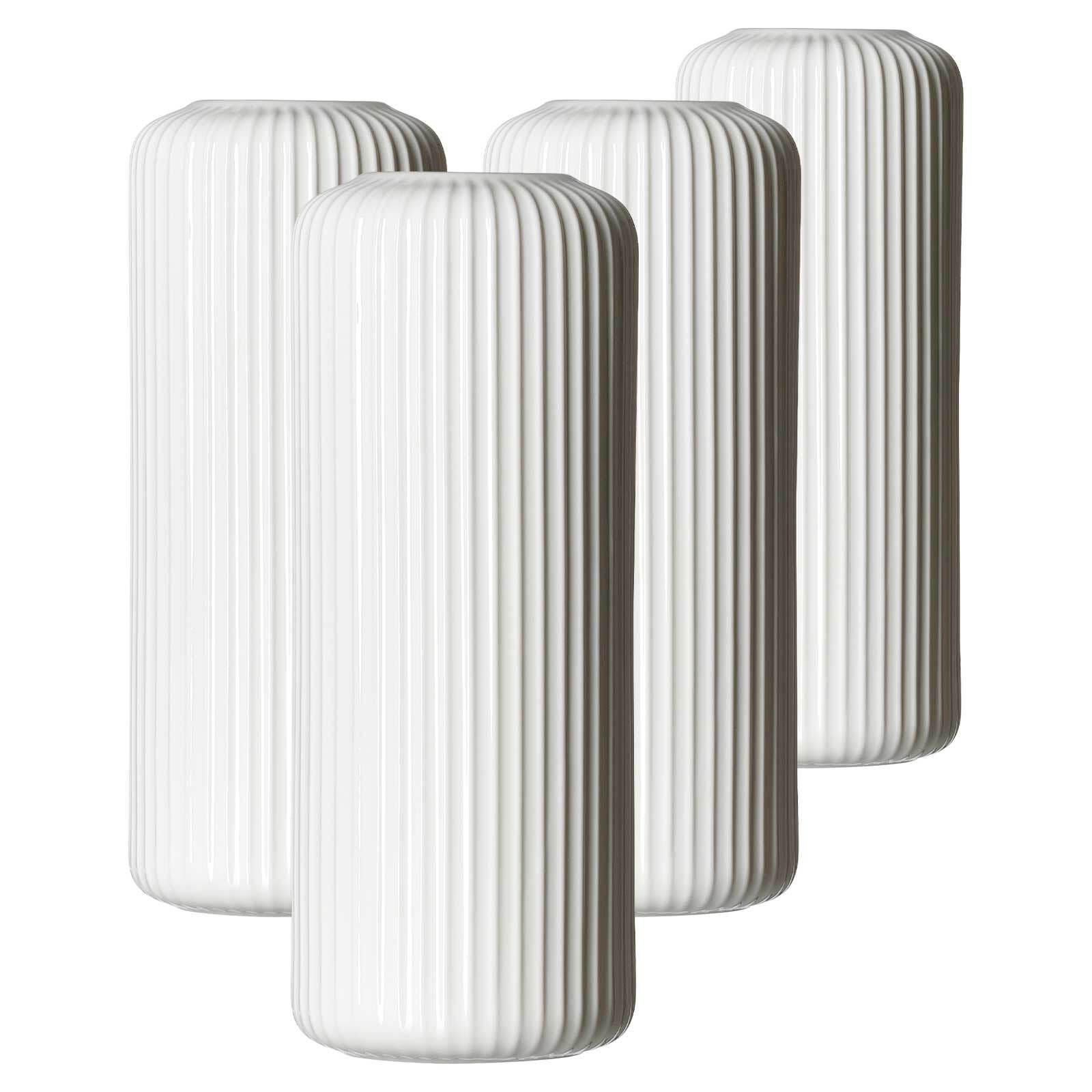 VASEN Nora weiß 24 cm 4er Set - Weiß, Keramik (24cm) - Ritzenhoff Breker