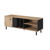 TV-LOWBOARD Weiß MANDI C 138 cm - Multicolor, Holzwerkstoff (138.1/49.2/40cm) - Sepro Meble