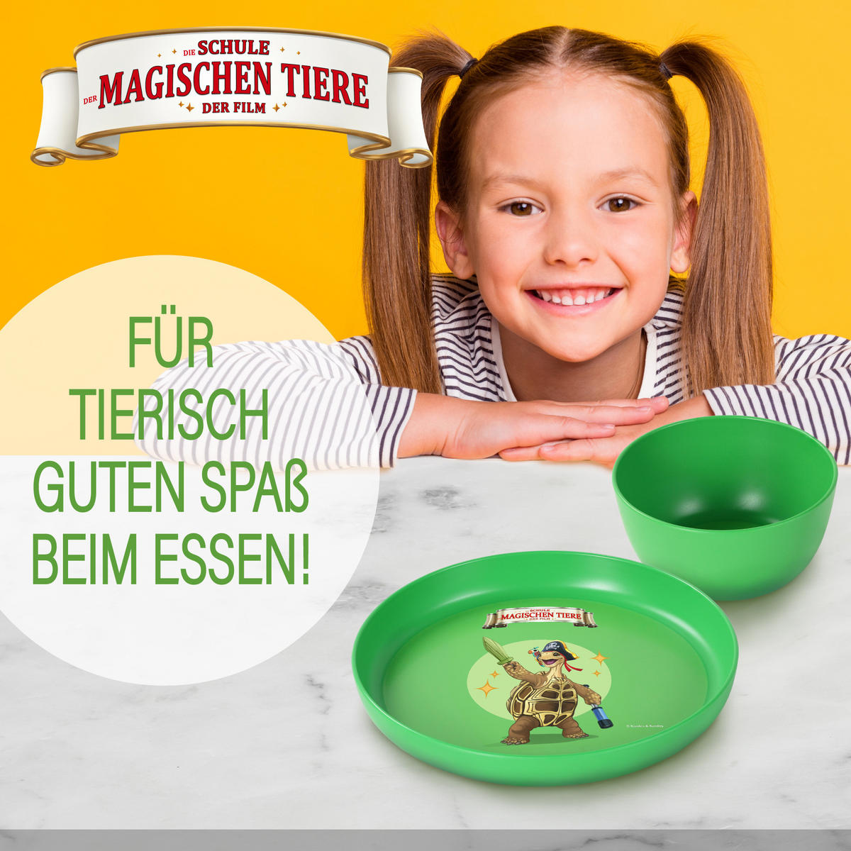 KINDER-SCHÜSSEL Set 4-teilig - Multicolor, Kunststoff (12.6/5.6/13.3cm) - Stoneline