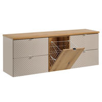 SKRINKA POD UMÝVADLO 160.4cm Manoa Kašmír - béžová, kompozitné drevo (160.4/59/40cm) - Petits-meubles