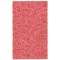 TEPPICH - Rosa - 90x150 cm - Rot, Kunststoff/Textil (90/0.4cm) - OnlyWow