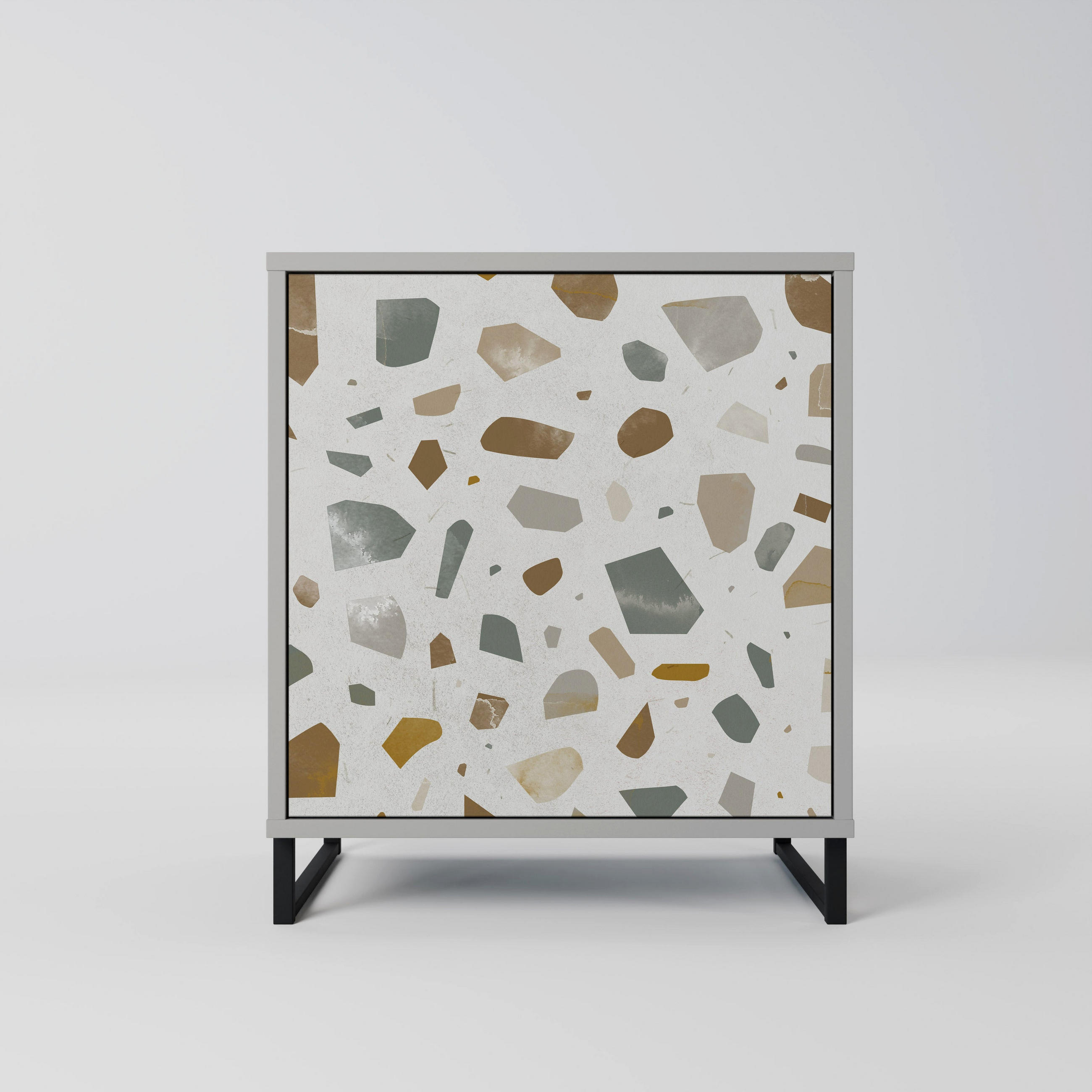 SpaceRebels Sideboard Grau 57.5x67.5x42 cm