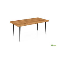 KAFFEETISCH LINA - Wildeiche, Holz (110/60/48cm) - byoak