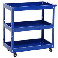 WERKZEUGWAGEN Blau - Blau, Metall (73/73/36cm) - MCW