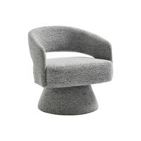 SESSEL mit gerader Rückenlehne - 1 -Sitzer - Polyester - grau - FEDOTE - Grau, Textil (71/72/68cm) - Vente-Unique