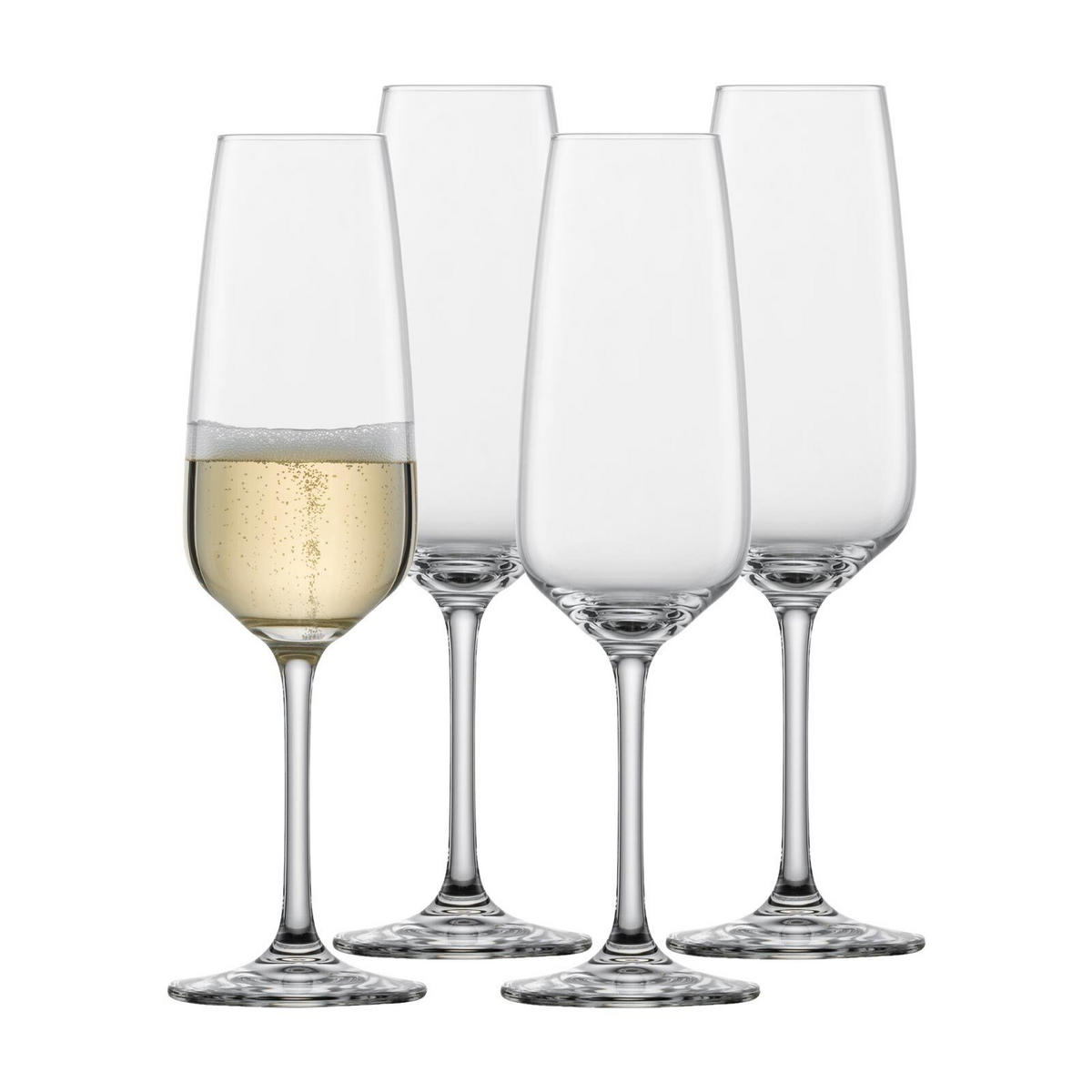 SEKTGLÄSER Tulip transparent 283 ml 4er Set - Transparent, Glas (0.283L) - Schott Zwiesel