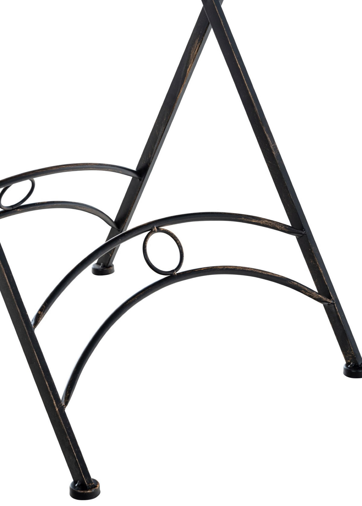 GARTENTISCH Thegel bronze - Dunkelbraun, Metall (71/71/71cm) - TPFGarden