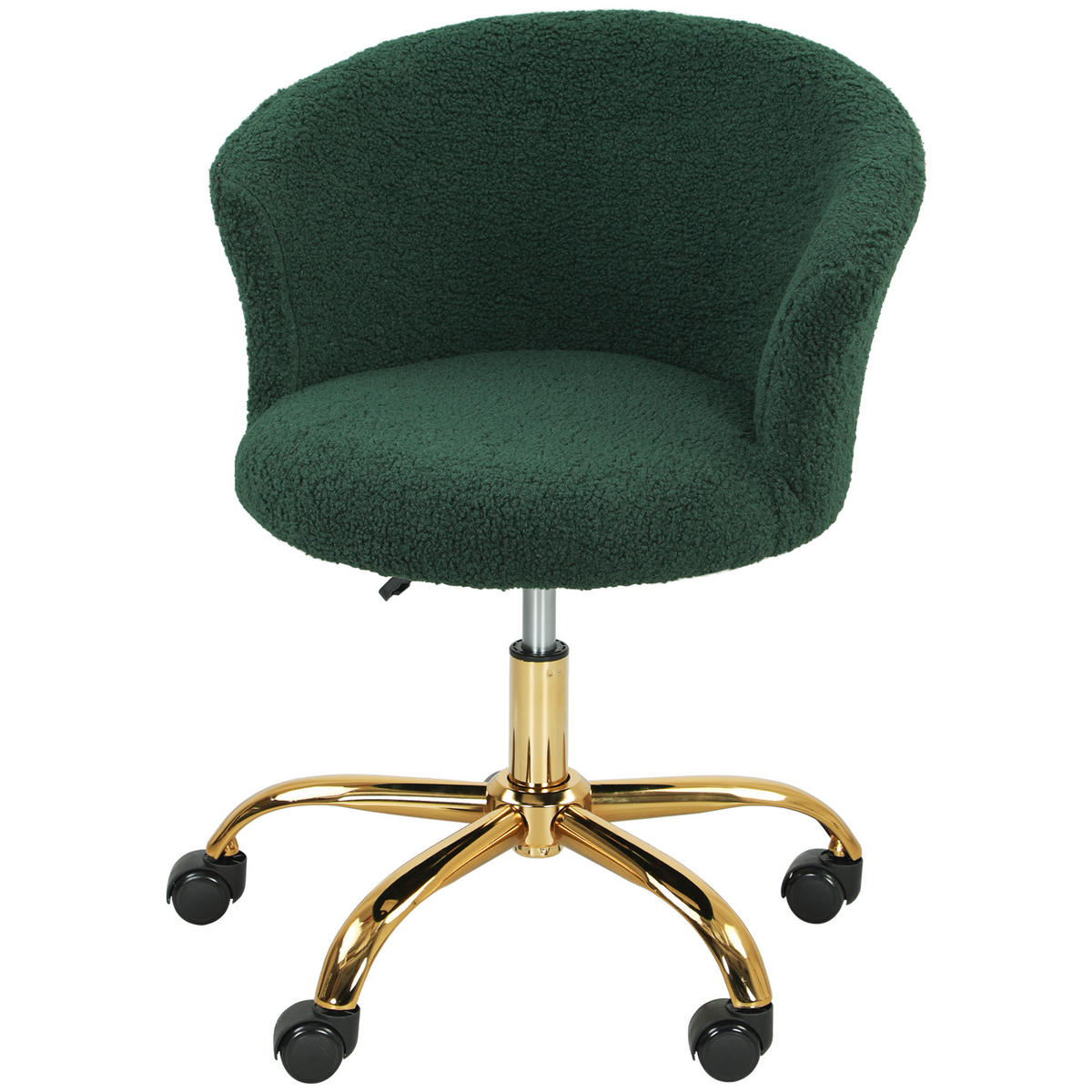 DREHSTUHL DE-11762 ergonomisch höhenverstellbar Grün - Grün, Textil (56/76/58cm) - ComfortXL