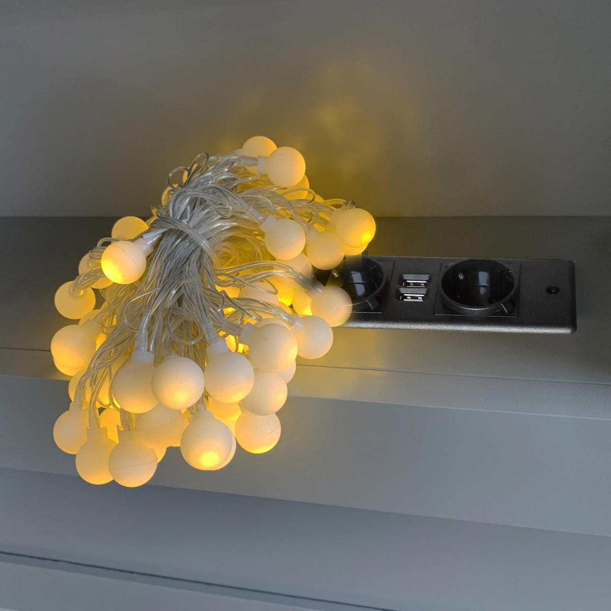 SCHLAFSOFA 140x200 Ausziehbar USB Ablage Massivholz Grau - Grau, Holzwerkstoff - FLIEKS