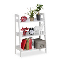 STANDREGAL - Weiß, Holzwerkstoff (61/82.5/29cm) - Relaxdays