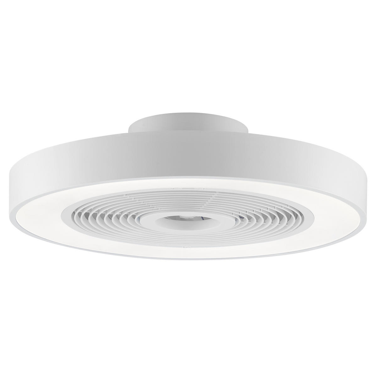 LED DECKENLEUCHTE Catania Weiß 48,6/48,6/13,7 cm - Weiß, Kunststoff (48.6/48.6/13.7cm) - Brilliant