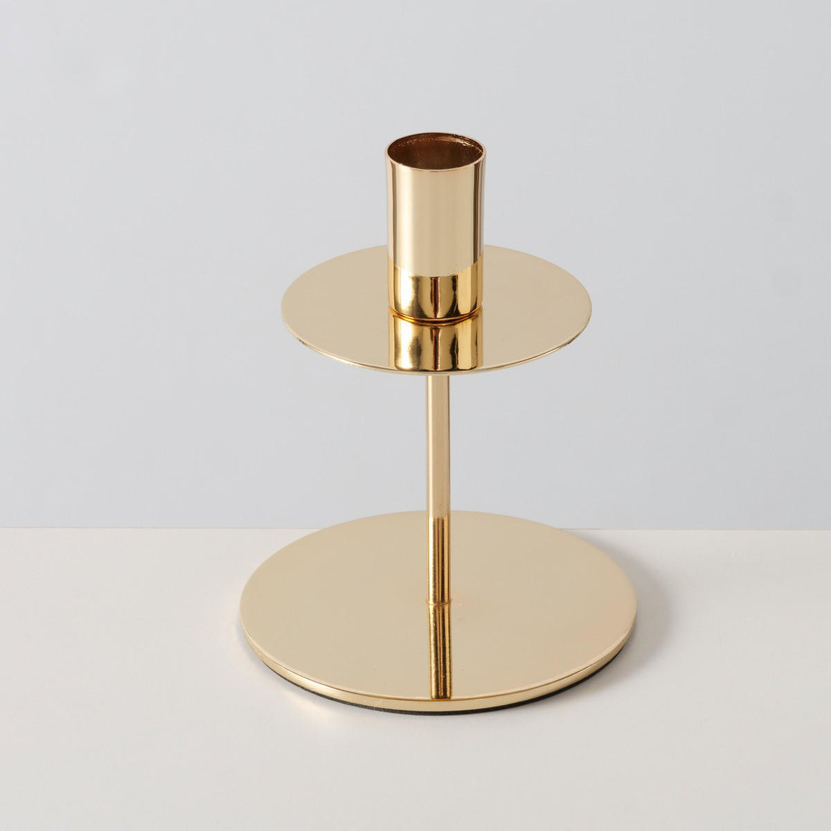 KERZENSTÄNDER Metall Phoenix 13/23 cm - Goldfarben, Metall (10/23/10cm) - Boltze Home