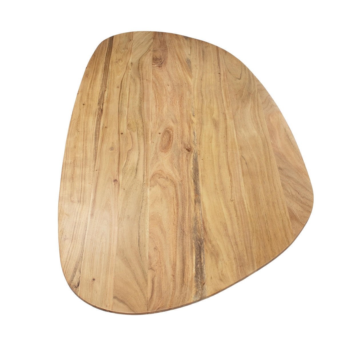 COUCHTISCH, organisch aus Mangoholz 135cm, natürlich - Braun, Holz (135/76/38cm) - Giga Meubel