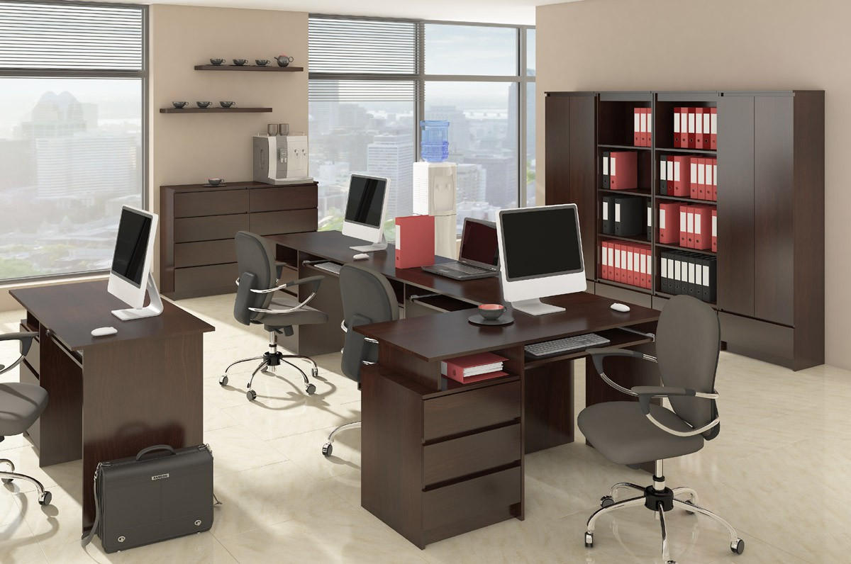 SCHREIBTISCH Dunkelbraun 79/120/50 - Dunkelbraun, Holzwerkstoff (50/120/79cm) - RAUMHIRSCH FURNITURE