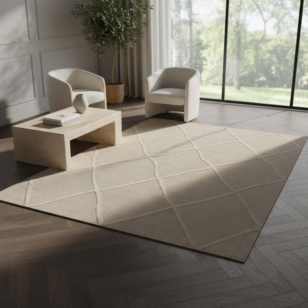 Thumbnail - Kadima Design Teppich, Beige, Textil, Ethno, Rechteckig, 160x230 cm, pflegeleicht, Teppiche & Böden, Teppiche, Outdoorte...