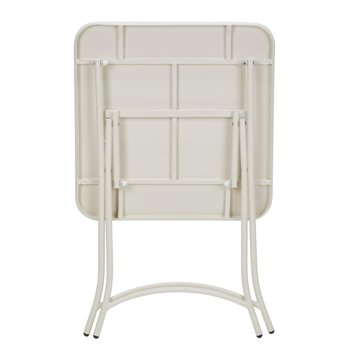 KLAPPTISCH Urban One 58x58 cm - Beige, Metall (58/58/74cm) - Butlers