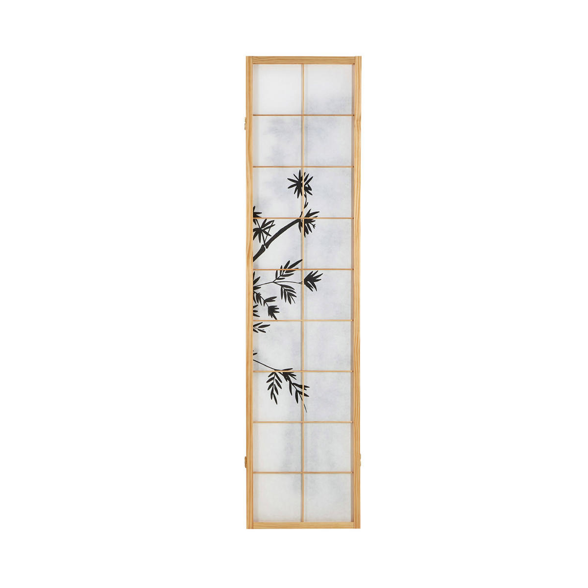 PARAVENT 3-tlg. 132/179 cm Braun Bambusmuster - Braun, Holz (132/179/2cm) - Homestyle4u