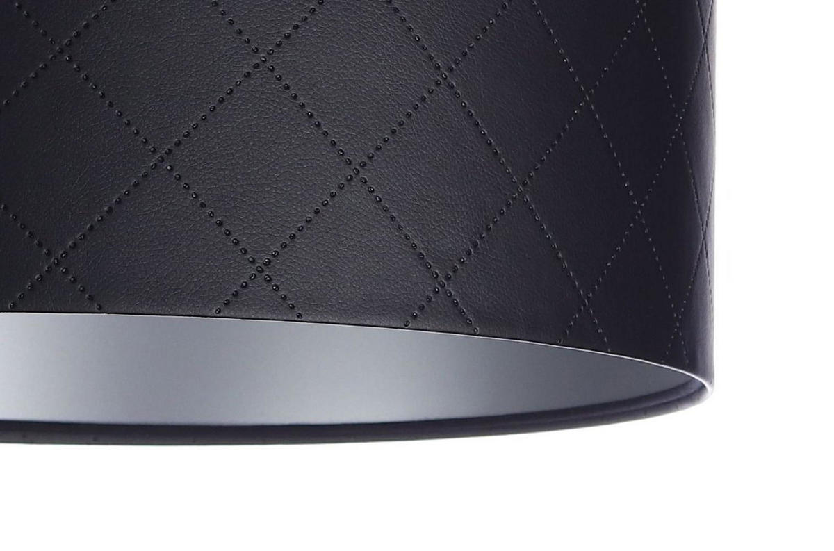 HÄNGELEUCHTE Schwarz 60/30 cm - Silberfarben/Schwarz, Kunststoff (60/1.1/30cm) - ONZENO