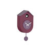 WANDUHR Grato Cuckoo 9/17/33 cm - Lila, Kunststoff (17/33/9cm) - Karlsson